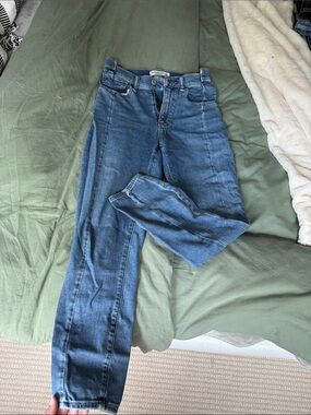 Abercrombie & Fitch Medium Blue Skinny Jeans